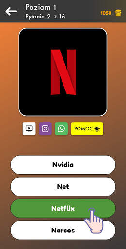 Gra Logo pytaniami zamkniętymi screenshot 2