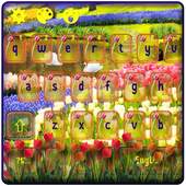 Garden Keyboard Theme 10001002