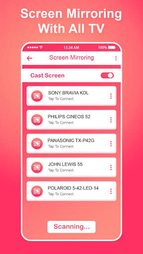 Screen Mirroring: Connect Mobile to TV screenshot 2
