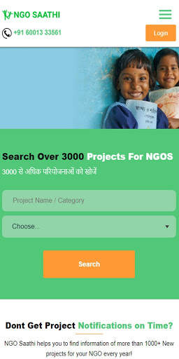 NGO SAATHI screenshot 2