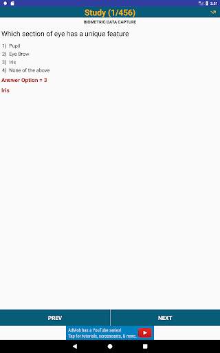 Supervisor Exam for UIDAI Lite screenshot 12
