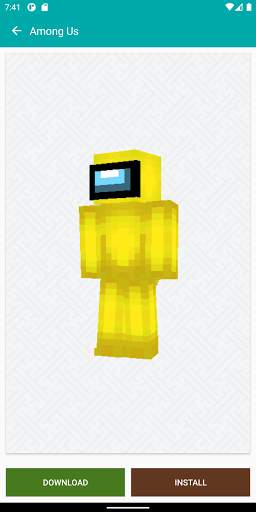 Among us Skins for Minecraft PE screenshot 5