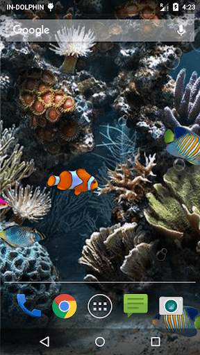 Fish Aquarium Live Wallpaper screenshot 2