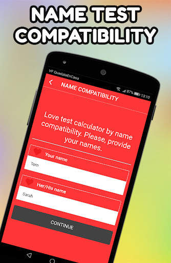 Love test calculator screenshot 2