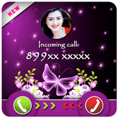 Color Screen theme and Flash Light on Call and SMS icon