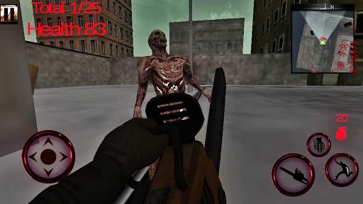 IGI Zombie Chainsaw:City Killer screenshot 3