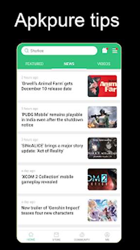 APKPure clue for APK Pure Apk Downloader screenshot 1