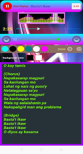 Tagalog Christian Songs with lyrics screenshot 1