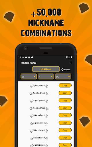 FireFree Name Style Generator screenshot 1
