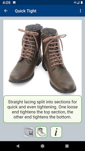 Ian's Laces Free – How to tie shoes and lace shoes screenshot 5