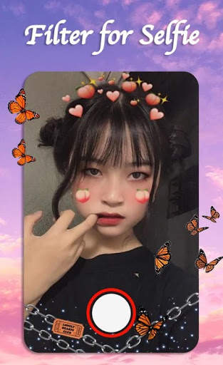 Sweet snap Camera - Selfie Filters स्क्रीनशॉट 4