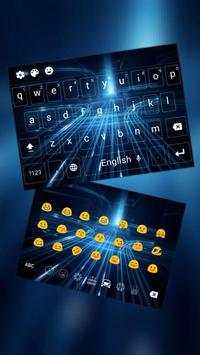 Tech Neon Keyboard Theme screenshot 1