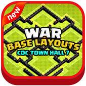 War Base Layouts for COC TH7 1.0
