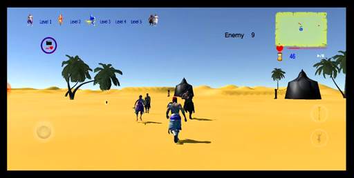 Adventures Aladdin and Genie Game 3D screenshot 1