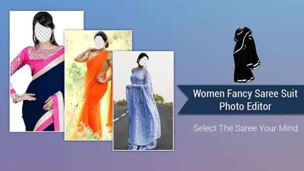 Women Fancy Saree Photo Editor screenshot 1