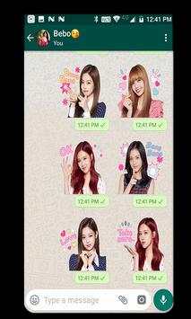 WAStickerApps Korean Idol Stickers 2 تصوير الشاشة