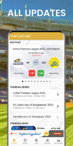 VVIP Live Line - Cricket Score screenshot 2