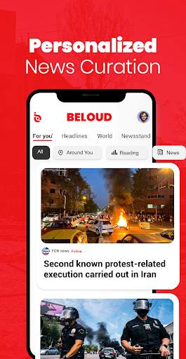 Beloud: News & Free Speech screenshot 2