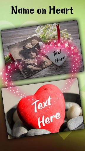 Name on Heart Photo Editor скриншот 7