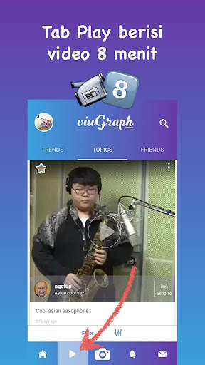 viuGraph – social media that share common interest screenshot 3