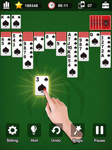 Spider Solitaire screenshot 9
