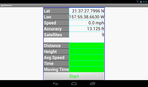 gpsMeasure screenshot 9