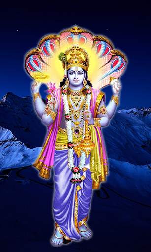 Lord Vishnu Live Wallpaper screenshot 2