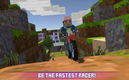 Blocky Moto Bike SIM screenshot 1