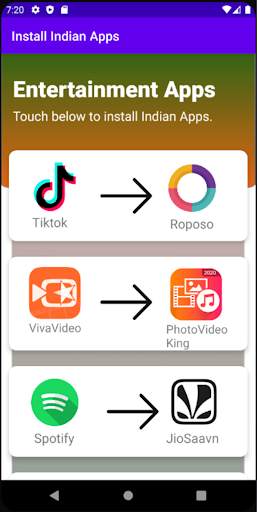Install Indian Apps (No Adds) screenshot 2