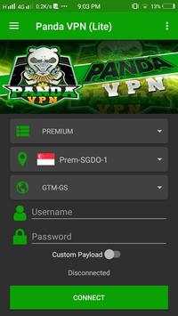 Panda VPN (Lite) screenshot 1