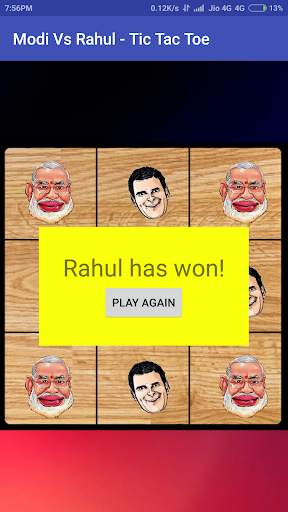 Modi Vs Rahul - Tic Tac Toe screenshot 4