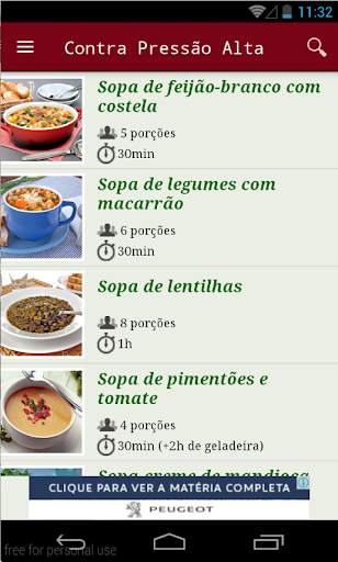 Guia da Cozinha - Sopas screenshot 1