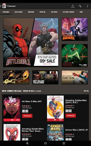 Marvel Comics screenshot 13
