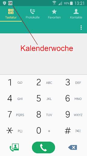 calendar week in status bar screenshot 2