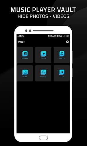 Music Player Vault - Hide photo,video screenshot 3