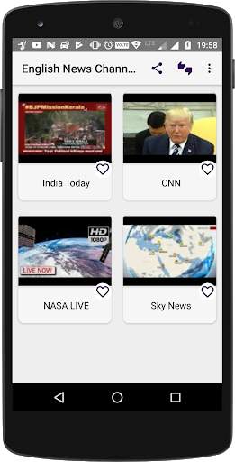 News Channels English screenshot 2