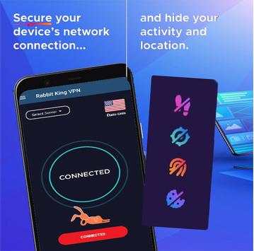 Rabbit King VPN скриншот 1