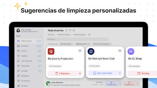 Clean Email - Ordene Recibidos screenshot 15