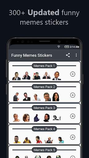 Funny Memes Stickers 2021 - WAStickersApp screenshot 1
