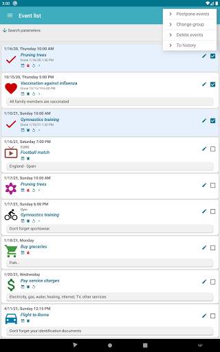My Events screenshot 5