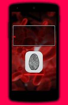 Finger Blood Group Detector Prank screenshot 1