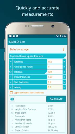 Stairs-X Lite - Calculator screenshot 2