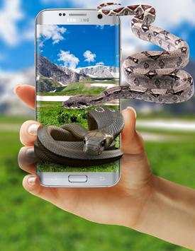 Cobra Snake attack on Phone Prank screenshot 1