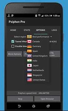 Free Psiphon Pro Tips screenshot 3