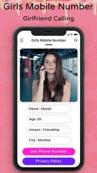 Girls Mobile Number Girl Friend Search Prank screenshot 3