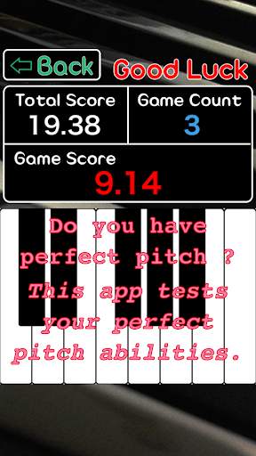 Piano Perfect Pitch Tap Fast - screenshot 1