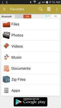 Bluetooth Share Files FREE screenshot 1