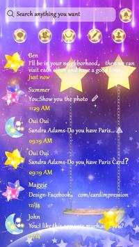 GO SMS STARLIGHT THEME screenshot 2