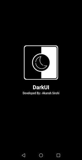 DarkUI - Dark Mode App screenshot 1