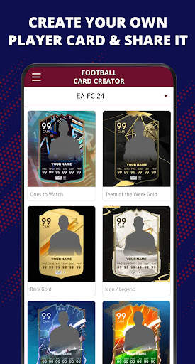 FUT Card Creator 24 screenshot 2